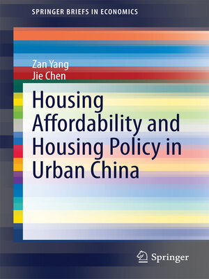 cover image of Housing Affordability and Housing Policy in Urban China